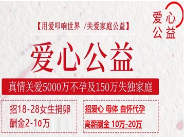 诏安捐卵助孕生子 爱心志愿者招募
